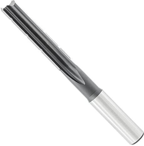 ENT 25453 Mèche à trou oblong, acier à outils, queue (S) 13 mm, Ø 8 mm, longueur utile (NL) 60 mm, GL 115 mm, SL 50 mm, rotation à droite, version droite