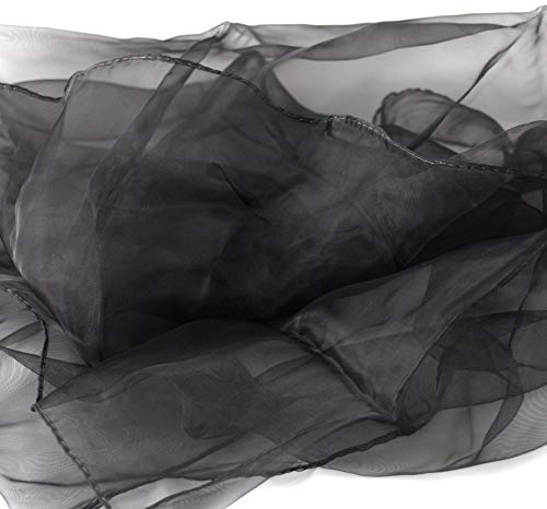 Jongliertücher 70 x 70 cm im 3er Pack - Set Jongliertuecher schwarz