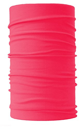 HeadLOOP Multifunktionstuch NEON PINK Schal Halstuch Kopftuch Mikrofaser (Pink-Neon)