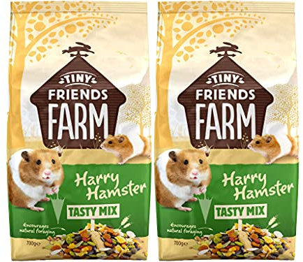 MULTIPLE Supreme Tiny Friends Farm Harry Hamster Tasty Mix | Pack of 2 x 700g