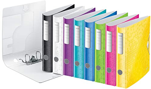 Leitz Qualitäts-Ordner Active WOW, A4, Polyfoam, schmal, sortiert, 1 Einheit