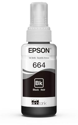 Epson Original Ink Bottle T6641 Black for ECOTANK ET-14000/ ET-2500 / ET-2550/ ET-45
