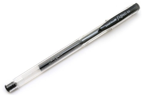 Uni-Ball Signo Um-100 Gel Ink Pen - 0.5 Mm -10 Pcs (Black)