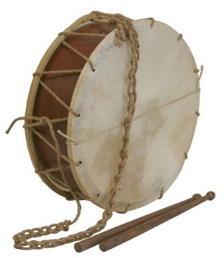 EMS Tabor Drum, 12-Inch, with Sticks