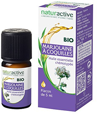 Naturactive Huile Essentielle Marjolaine à Coquilles (Origanum majorana L.) 5 ml
