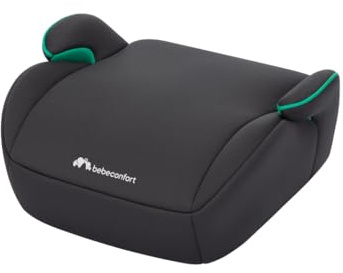 Bebeconfort Gaia i-Safe, Reboarder Kindersitz, Kompakt und leichtgewichtige Auto-Sitzerhöhung, Einfache Gurtmontage, von 6 bis 12 Jahren, 22–36 kg, 128–150 cm, Folgekindersitz, Mineral Graphite