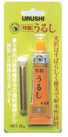 Toho HANDI CRAFT PARTS Urushi Japan paints Lacquer Gold