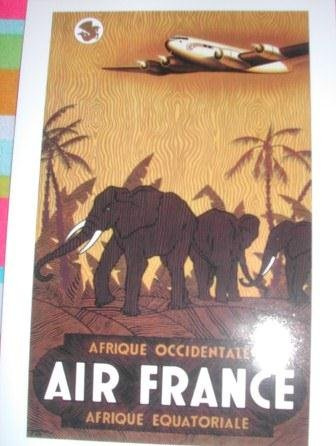 Air France - AFRIQUE - 10x15 cm POSTKORT