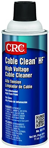 Crc Cable Clean Hf High Voltage Cleaner 02170 – 11 Wt Oz., Aerosol Cleaner For Cable Splicing And Terminating (Pack of 1)