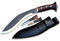 Original Gurkha Kukri Messer - 10 Klinge Full Tang Panawal Angkhola Dorf - Handgefertigt von GK & CO Kukri Haus in Nepal
