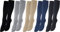 Vitasox 44456 Stützstrümpfe für Damen & Herren, Reisestrümpfe, Stützkniestrümpfe aus Baumwolle mit Kompression für Flug, Büro und Auto, Thrombose Socken gegen geschwollene Beine, 4 Paar beige 39/42