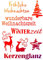 Schablone Weihnachtsmotive + Schriften schablonieren Sachblonier-Tecchnik stempeln