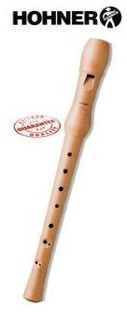 Hohner C Soprano Wood Recorder Natural 9522