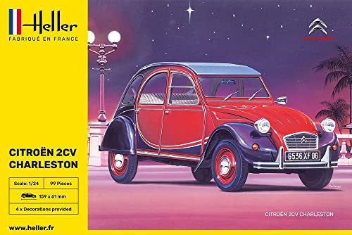 Heller 80766 Modellbausatz Citroen 2CV Charleston