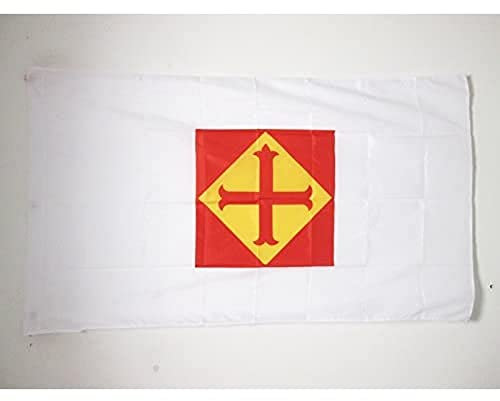 AZ FLAG Bandiera Confederazione Spagnola Delle Destre Autonome 150x90 cm - Bandiera Ceda 90 x 150 cm Foro per Asta