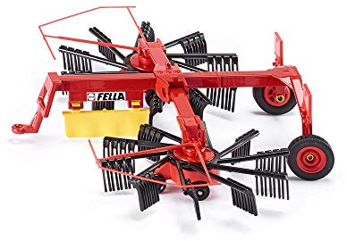 siku 2451, Fella Schwader, 1:32, Metall/Kunststoff, Rot, Bewegliche und abklappbare Kreisel