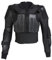 Texpeed - veste pour enfants - Veste de motocross avec protection dorsale pour Ski Snowboard activités sportives - protection de poitrine - noir - 8 Ans