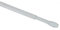 Vitragestangen / Scheibenstange ausziehbar Weiss 10er Pack 60-100 cm incl. 20 Klebehaken Premium Qualität