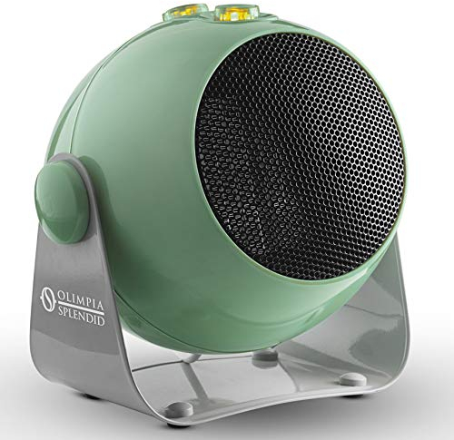 Olimpia Splendid 99404 Caldodesign S Keramik Heizlüfter 1800 W, 50 m³, Grün