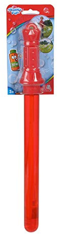 Simba Bubble Fun 107282313 - Bastone per bolle di sapone, 3 pezzi, confezione da 1 pezzo, bolle di sapone giganti, 250 ml, 46 cm, a partire dai 3 anni