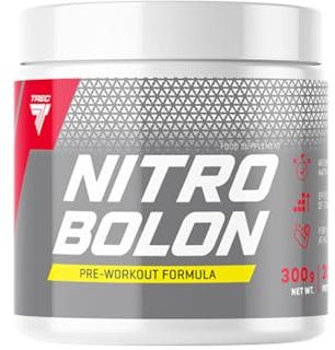 Trec Nutrition Nitrobolon 1er pack x 300g – Pre Workout Formula - Kreatin - Taurin - Arginin - Glutamin - Citrullin - Ergänzung mit Aminosäuren (Tropical)