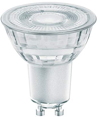 OSRAM STAR+ Dimmbare PAR16 LED Reflektorlampe mit GU10 Sockel, Warmweiss (2700K), 4.50W, 3-stufig dimmbar per Klick, Glas Spot, Ersatz für 50W-Reflektorlampe, LED THREE STEP DIM PAR16