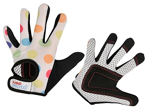 KIDDIMOTO Vollfingerhandschuhe für Kinder, für Fahrrad, Laufrad, Roller und Skateboard (Handschuhe für Mädchen), erhältlich in verschiedenen Größen und Designs