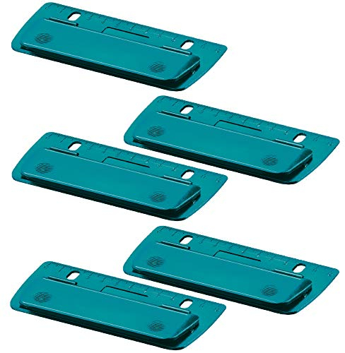 Herlitz 50015832 Mini-Taschenlocher zum Einheften und für unterwegs (5x grün)