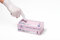 ISC Hygiene & Safety Nitrilhandschuhe L, Einweghandschuhe, Einmalhandschuhe, Kochhandschuhe Lebensmittel - 100 Stück Größe 9 Large weiß - puderfrei non latex latexfrei - Gummihandschuhe Einweg