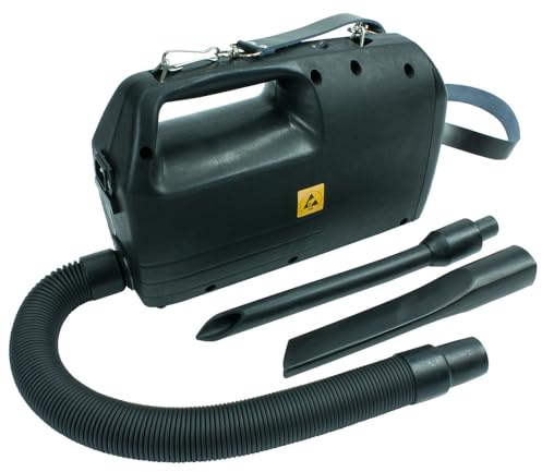 WETEC Staubsauger Typ 7350, ESD, ohne Saugleistungsregelung 555-ESD-S (Tischstaubsauger) Leistung: 1.300 W/Unterdruck: 127 mbar/Behältervolumen: 1.2 l/Luftstrom: 37 l/s, leichtes, kompaktes Gerät