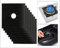 Stove Burner Covers - Gas Stove Protectors Black 0.2mm Double Thickness, Reusable, Non-Stick, Fast Clean Liners for Kitchen/Cooking. Size 10.6 x 10.6 FDA Approved & BPA FREE(8 Packs)