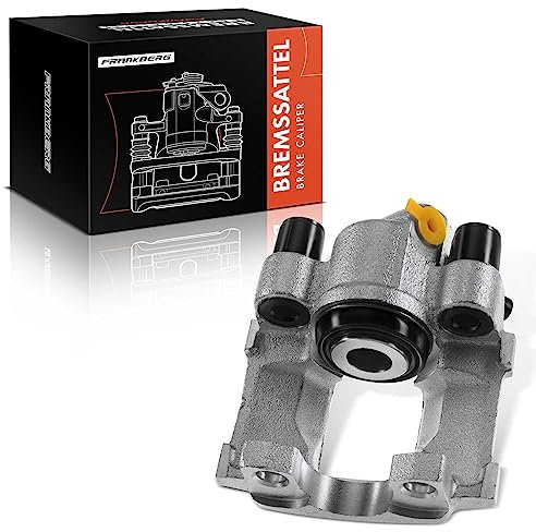 Frankberg Bremssattel Bremszange Hinten Links AluM.i.n.ium (Lochabstand Halterung 56.5mm) Kompatibel mit 3er E30 316-325e 3er Cabriolet E30 320-325 Replace# 427801