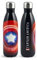 H&H Capitan America - Botella térmica para bebé, botella de acero inoxidable, decorada, 0,5 litros, hermética, sin BPA