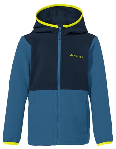 VAUDE Kinder Fleece Jacke Kids Pulex Hooded Jacket II, warm, weich, pflegeleicht und schnelltrocknend, ultramarine, 146-152