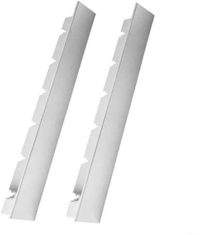 ZYNCUE Lot de 2 supports de brochettes de barbecue en acier inoxydable réglable pour barbecue, four, camping en plein air