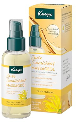 Kneipp massageolja sport aktiv – med arnica extrakt – värmande och reaktiverande vård – 100 ml