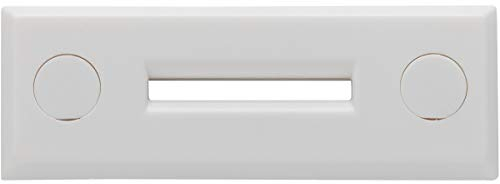 Schellenberg 51202 Rollladen-Gurtführung Standard Mini/Maxi, 45 mm, eckig, weiß