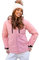 BOLF Damen Winterjacke Skijacke Snowboardjacke Schneejacke mit Kapuze Schneefang Bündchen Winddicht Wasserdicht Atmungsaktiv Outdoor Sport Style HH012 Hellrosa S [D4D]