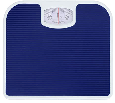 Trintion Mechanical Weighing Scales Scales Doctor Style Bathroom Scale Measuring 130KG with Non-Slip Surface High Precision Sensors Fitness Scale Full View Dial Accurate Weighing