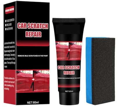 Rimuovi Graffi per Auto,Kit Rimuovi Graffi Auto,Pasta per la Riparazione di Graffi per Auto,Cera Rimuovi Graffi Auto,Pasta Rimuovi Graffi,Cera Professionale Lucidante Riparazione Graffi Auto