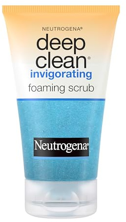 Neutrogena Deep Clean Invigorating Foaming Face Scrub, 4.2 Fl. Oz.