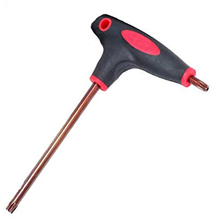 Chiave Torx T30 con impugnatura a T, cacciavite Torx a stella, chiave angolare, chiave a bussola tipo T, per viti Torx, bulloni/raccordi (confezione da 1)