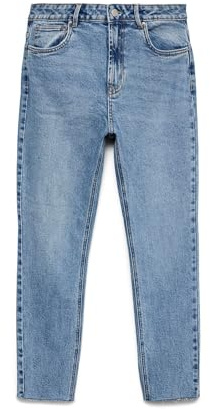 VERO MODA Dam mamma jeans VMBRENDA High Waisted MOM, Ljusblå denim, 32 SE