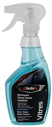 Holts Car Window Cleaner Spray, Clear Vision Car Glass Cleaner, Streak-Free, High-Performance Formula for Crystal Clear Windscreen, Mirrors & Windows – Safe for All Automotive Glass Types, 500ml
