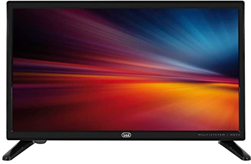 Trevi LTV 1904 SA2 19 LED Television with Digital Terrestrial and Satellite, USB and HDMI, SLEEP and HOTEL Function, TV Ideal for Camper or Second Houses, Mains Powered or Cigarette Lighter 12 V