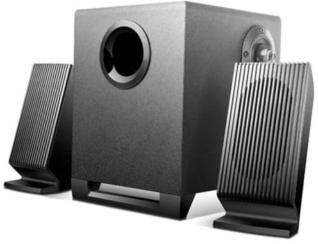 Channels Speaker Computer Multimedia Subwoofer 3.5mm AUX Stereo Computer Audio