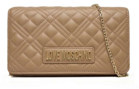 Love Moschino BORSA QUILTED PU BEIGE
