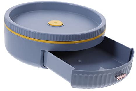 Ciieeo Soporte Giratorio Para Condimentos Bandeja Organizadora Estante Redondo Utensilio De Cocina