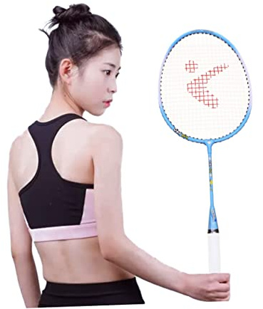 Toddmomy Raquette de Badminton Légère et Facile à Transporter en Alliage D'aluminium Motif Cartoon pour Garçon et Filles pour Entraînement et Sport en Plein Air