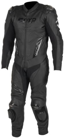 Motoblouz CARL Combinaison Moto Cuir Homme, Ventilée, AA - S